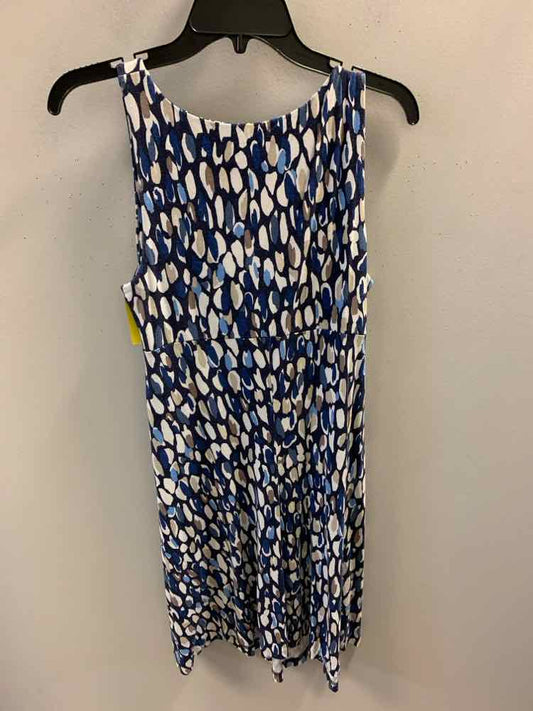 NEW YORK & CO Dresses and Skirts Size M BLU/BRN/TAN LEOPARD Dress