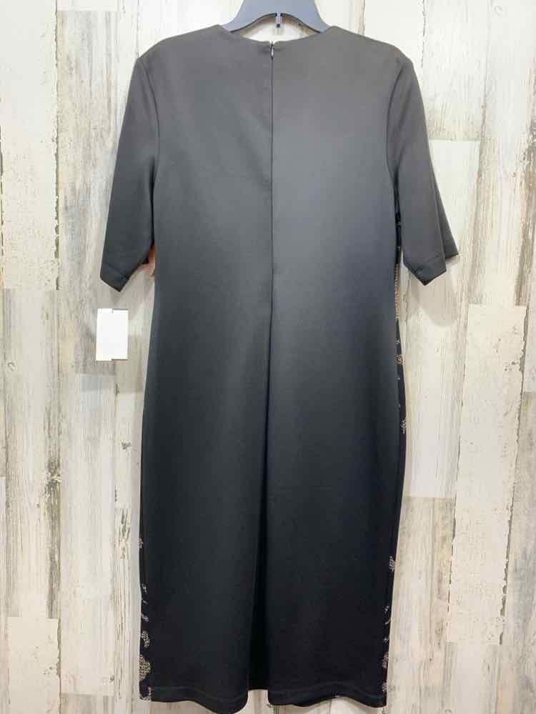NWT CONNECTED Size 16 Dresses and Skirts BLK/BGE 3/4 SLEEVE Dress