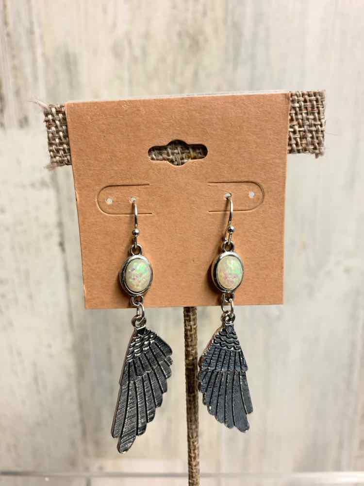 Earrings/SILVER WINGS