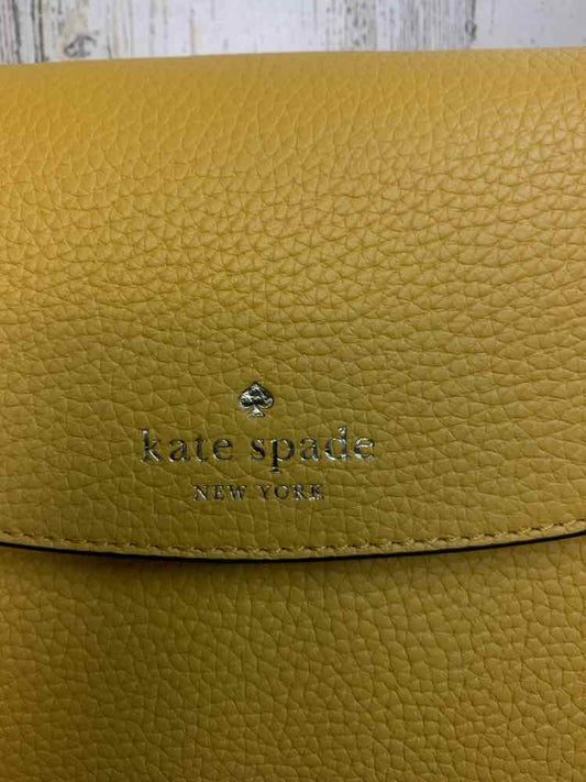 KATE SPADE Designer Handbags Mustard/SMALL MONICA/MINI FLAP SHOULDER STRAP