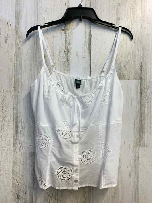 NWT WILD FABLE Tops Size XL White Eyelet CAMISOLE TOP
