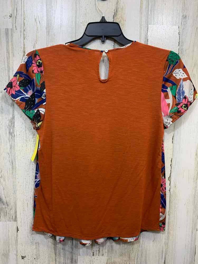 PRE-OWNED Size M DOLAN LEFT COAST COLLECTION Tops Floral SHORT SLEEVES