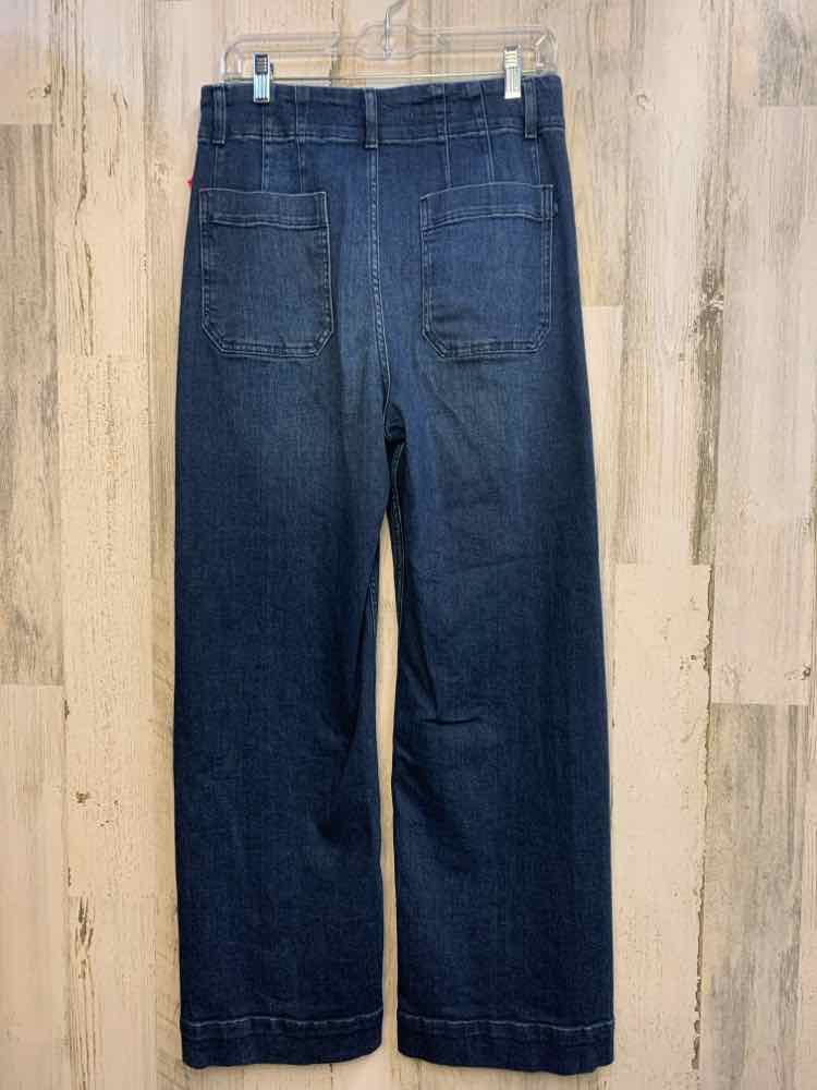 PRE-OWNED Size 12 PILCRO AND THE LETTERPRESS BOTTOMS DARK BLUE Tall Pants/STRAIG