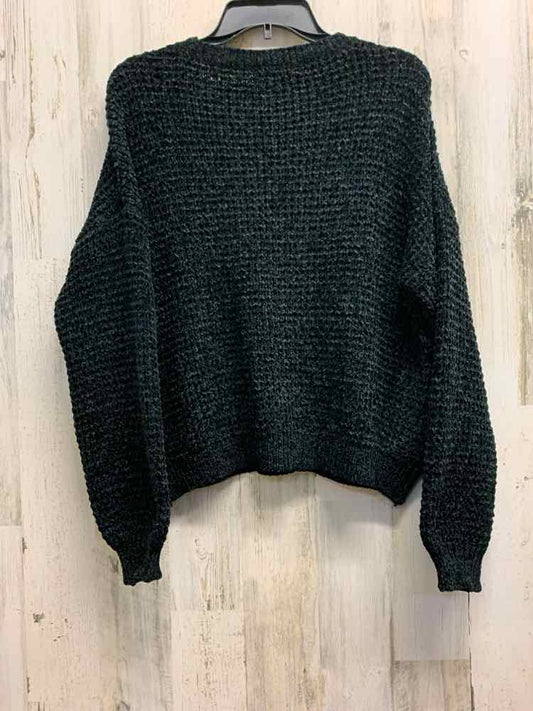 PRE-OWNED EE:SOME Tops Size S Black LONG SLEEVES Sweater/BLACK LONG SLEEVE SWEAT