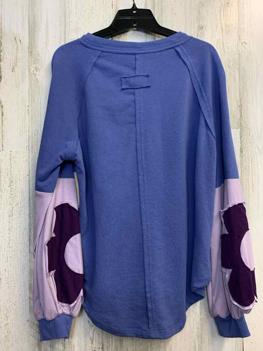 SHEIN Tops Size M periwinkle LONG SLEEVES TOP