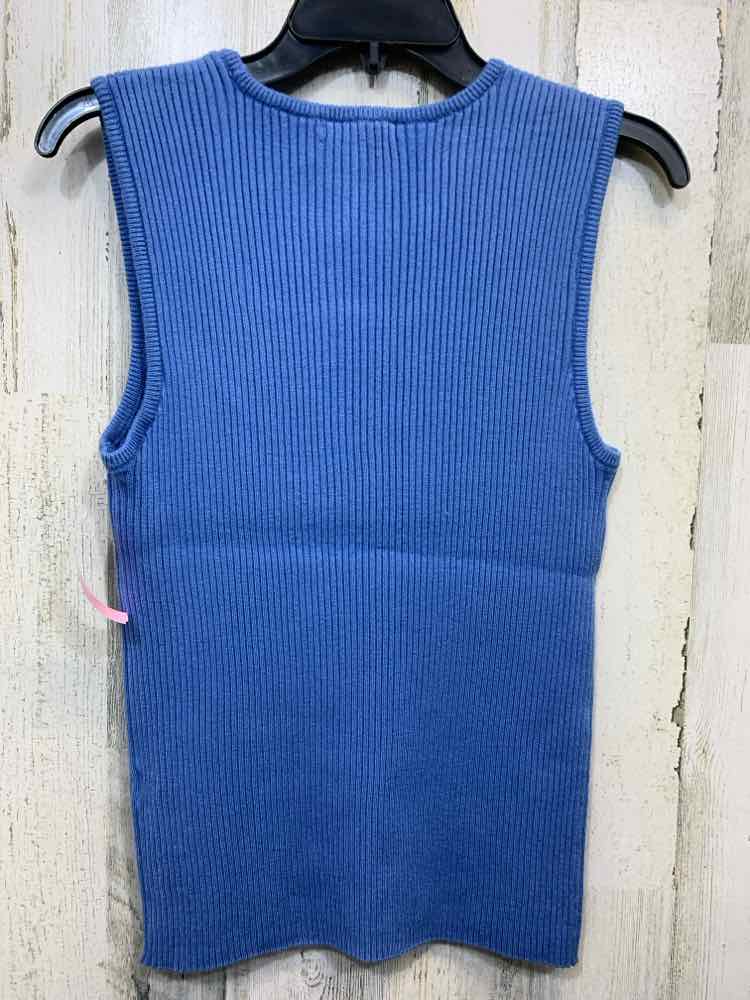 NWT CATO Tops Size XL CAROLINA BLUE RIBBED TANK TOP Tank Top/RIBBED CAROLINA BLU