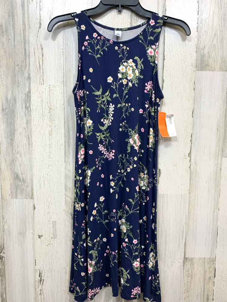 NWT OLD NAVY Dresses and Skirts Size S BLU/GRN/PNK Floral SLEEVELESS Dress