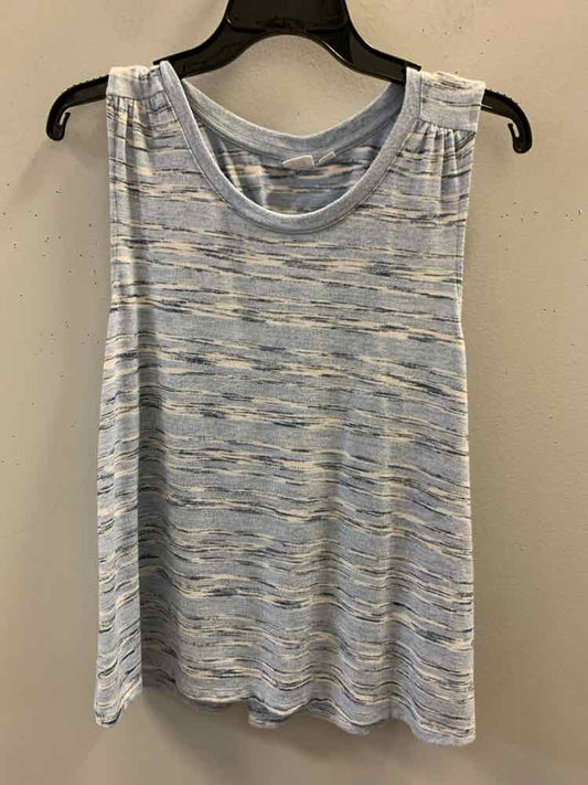 GAP Tops Size S BLU/WHT SLEEVELESS TOP