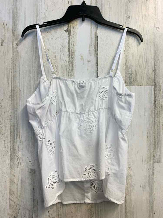 NWT WILD FABLE Tops Size XL White Eyelet CAMISOLE TOP