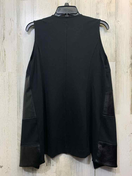 PRE-OWNED CHICO'S DESIGN JACKETS / COATS Size 0 Black Vest