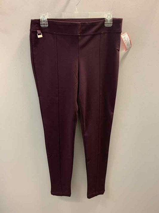 Size M DASH BOTTOMS Plum STRETCH Pants