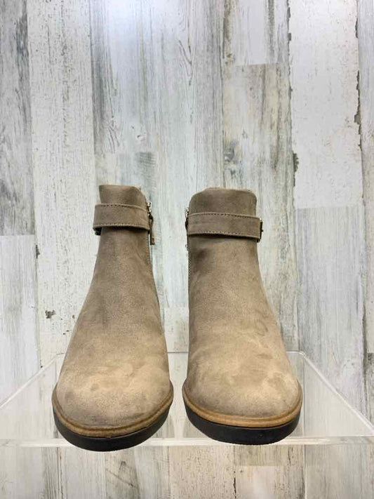 NWT Dr Scholl's SHOES Shoe Size 7 Brown 7 Shoes/NO HEEL GOLD BUCKLE