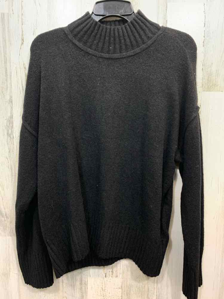 NWT ON 34TH Size L Tops Black LONG SLEEVES MOCK NECK SWEATER