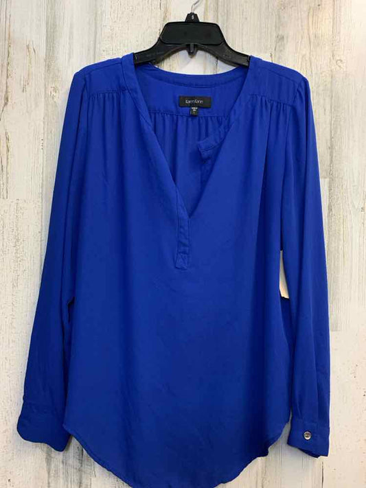 KAREN KANE Tops Size L Royal Blue LONG SLEEVES TOP