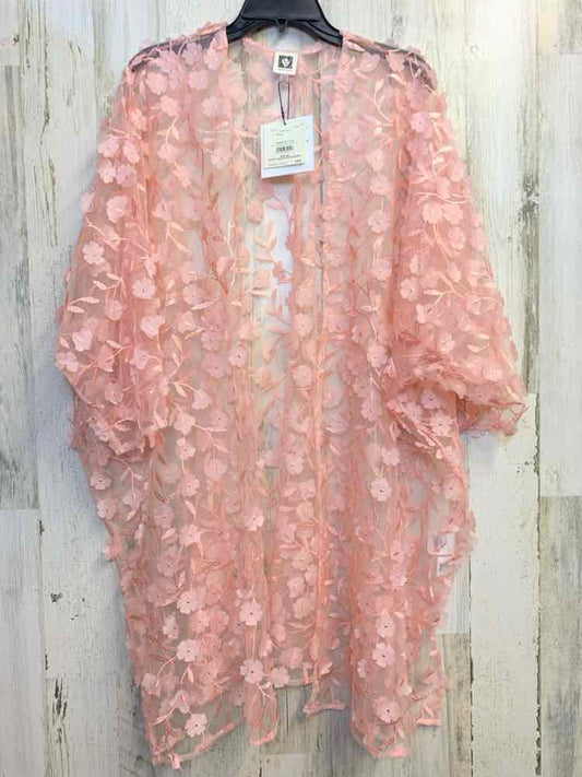 NWT ANNE KLEIN Tops Size osfm Pink Floral LONG SLEEVES TOP