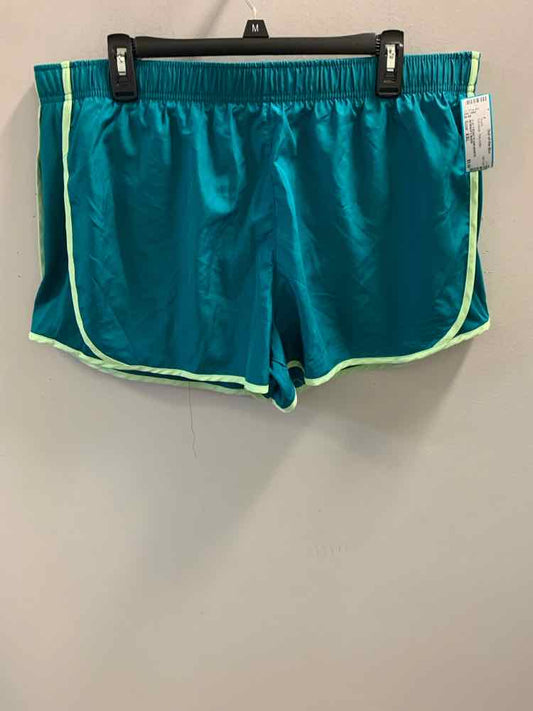 Size XXL MEMBER'S MARK Activewear TEAL/GRN Shorts