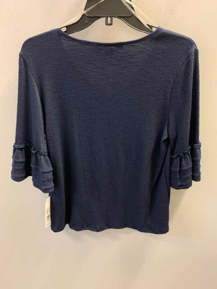 NWT SHARAGANO Tops Size S Navy TOP