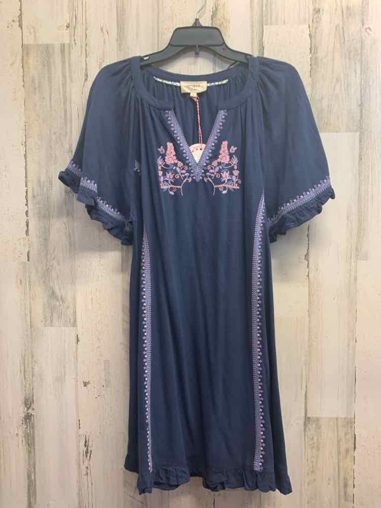 NWT UMGEE Dresses and Skirts Size M NAVY/LIGHT BLUE/PINK Floral SUNDRESS Dress/N