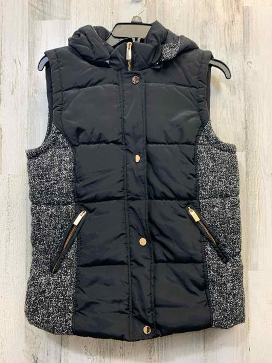CI SONO JACKETS / COATS Size M BLK/GRAY PUFFER VEST Vest