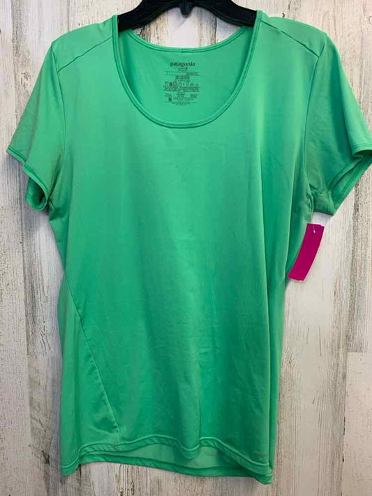 Patagonia Tops Size L BRIGHT GREEN SHORT SLEEVES TOP