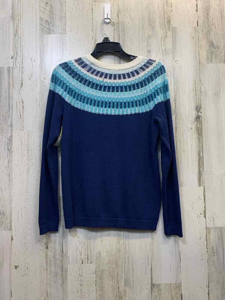 PRE-OWNED TALBOTS Tops Size XS SHADES OF BLUE SWEATER Sweater/LONG SLEEVE SHADES