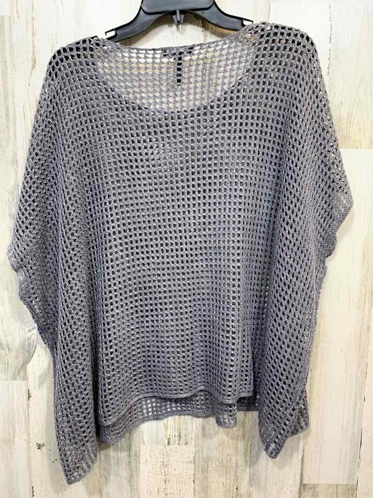 PRE-OWNED EILEEN GRAY OPEN-KNIT TUNIC SWEATER