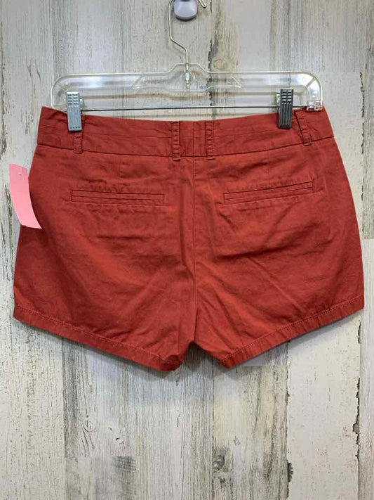 PRE-OWNED Size 0 J.CREW BOTTOMS BRICK Solid CHINO SHORTS Shorts/BRICK COLORED CH
