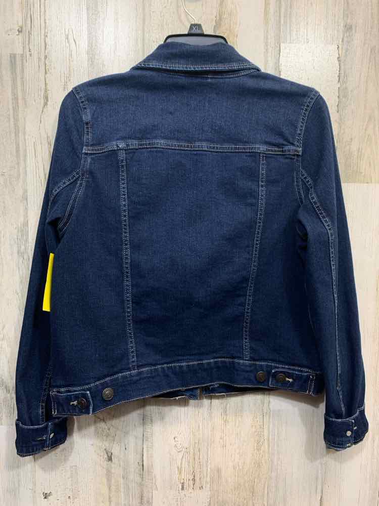 PRE-OWNED CALVIN KLIEN JACKETS / COATS Size XL Blue Denim LONG SLEEVES Jacket