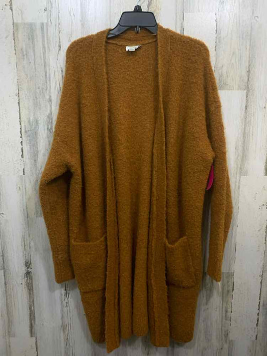 NWT ON 34TH Size L Tops Brown LONG SLEEVES Cardigan