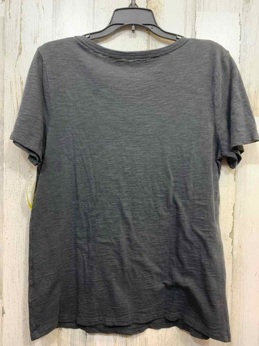 PRE-OWNED OLD NAVY/SLUB JERSEY KNIT SHORT-SLEEVE V-NECK TEE