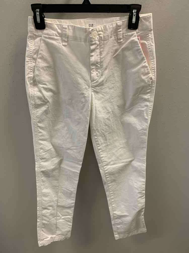 Size 0 GAP BOTTOMS White Pants