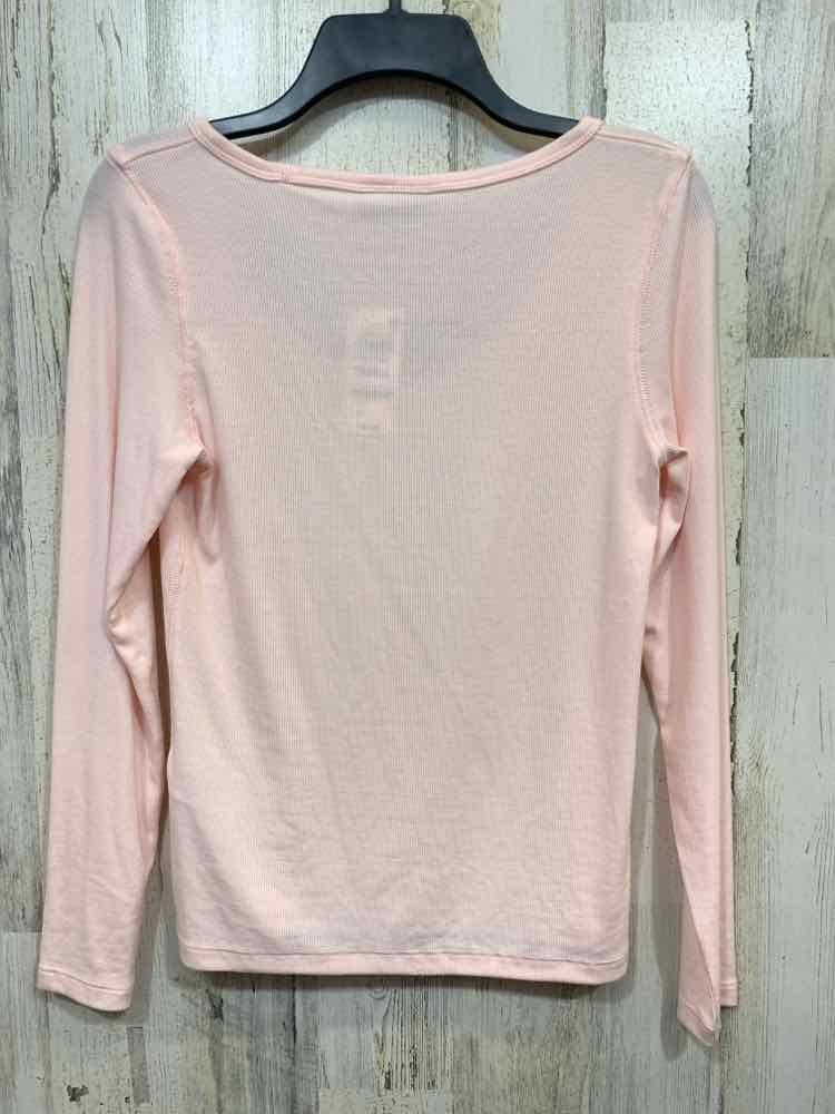 NWT ON 34TH Size S Tops BABY PINK KNIT Solid LONGSLEEVE Shirt