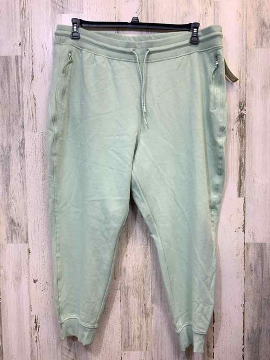 Size XXL BOTTOMS PALE GREEN JOGGER Pants