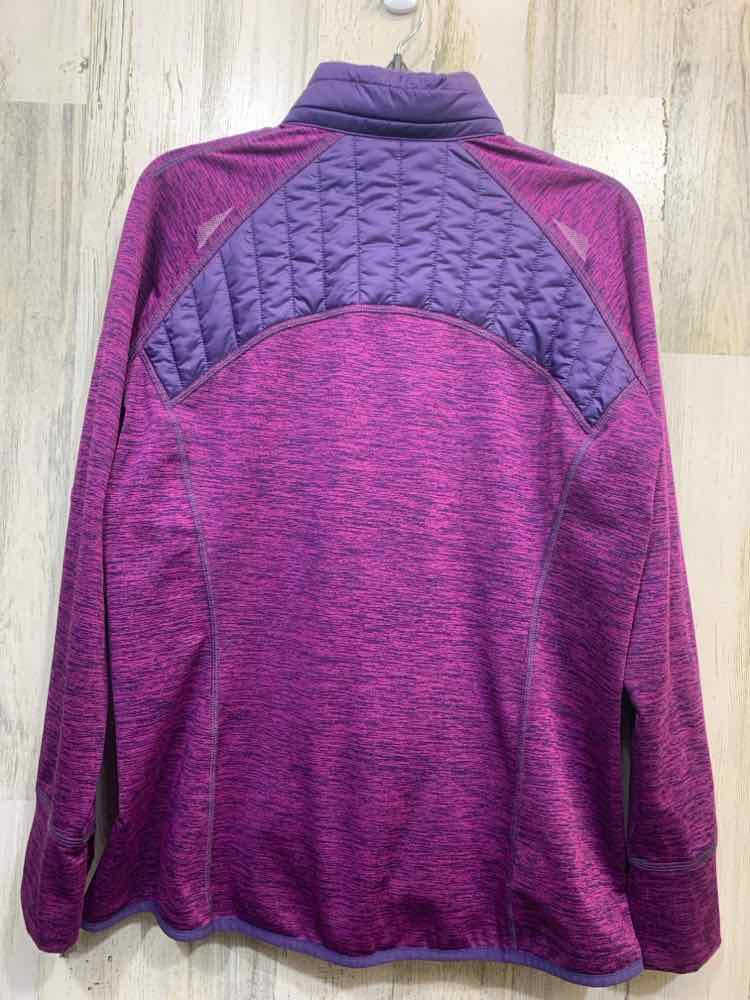 PRE-OWNED EDDIE BAUER JACKETS / COATS Size XL Purple ZIP UP Jacket (Outdoor)/EMB