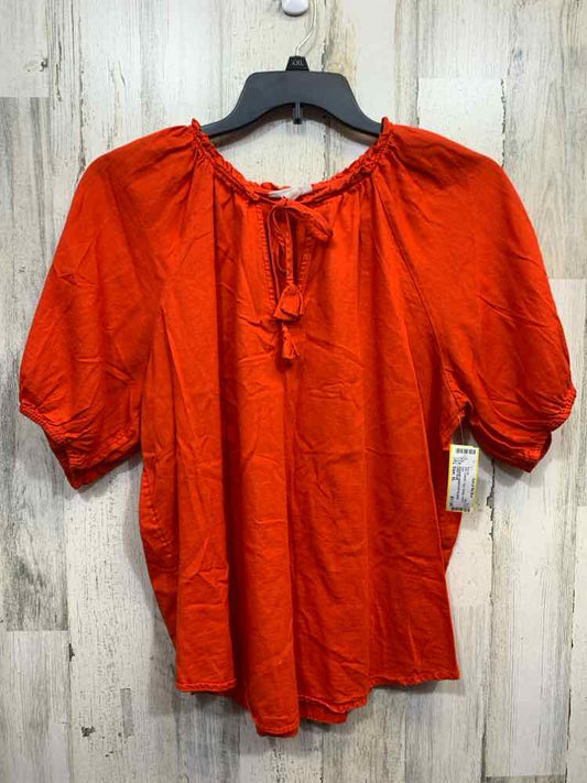 PRE-OWNED KNOX ROSE/PEASANT BOHO PUFF SLEEVE TIE-NECK
