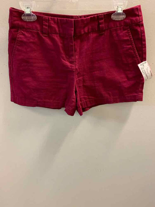 Size 0 LOFT ANN TAYLOR BOTTOMS Red Shorts