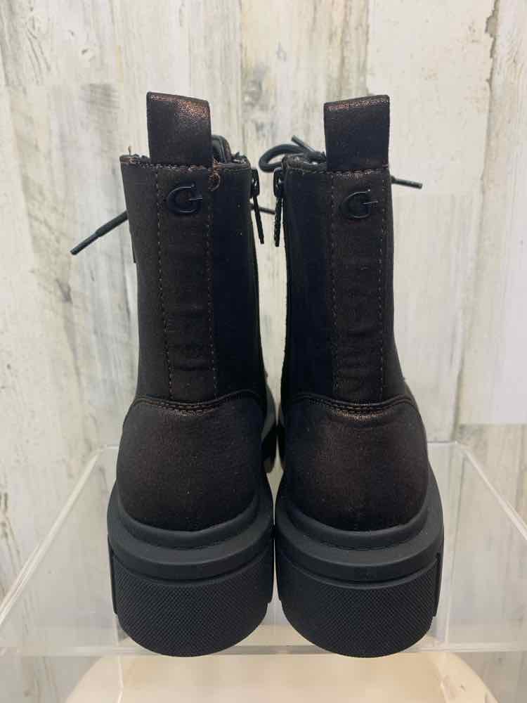 NWT GUESS SHOES Shoe Size 8 BRONZE LACE UP Boots