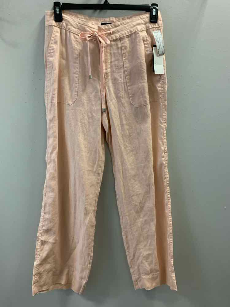 NWT Size 4 Ralph Lauren BOTTOMS Peach Linen Pants