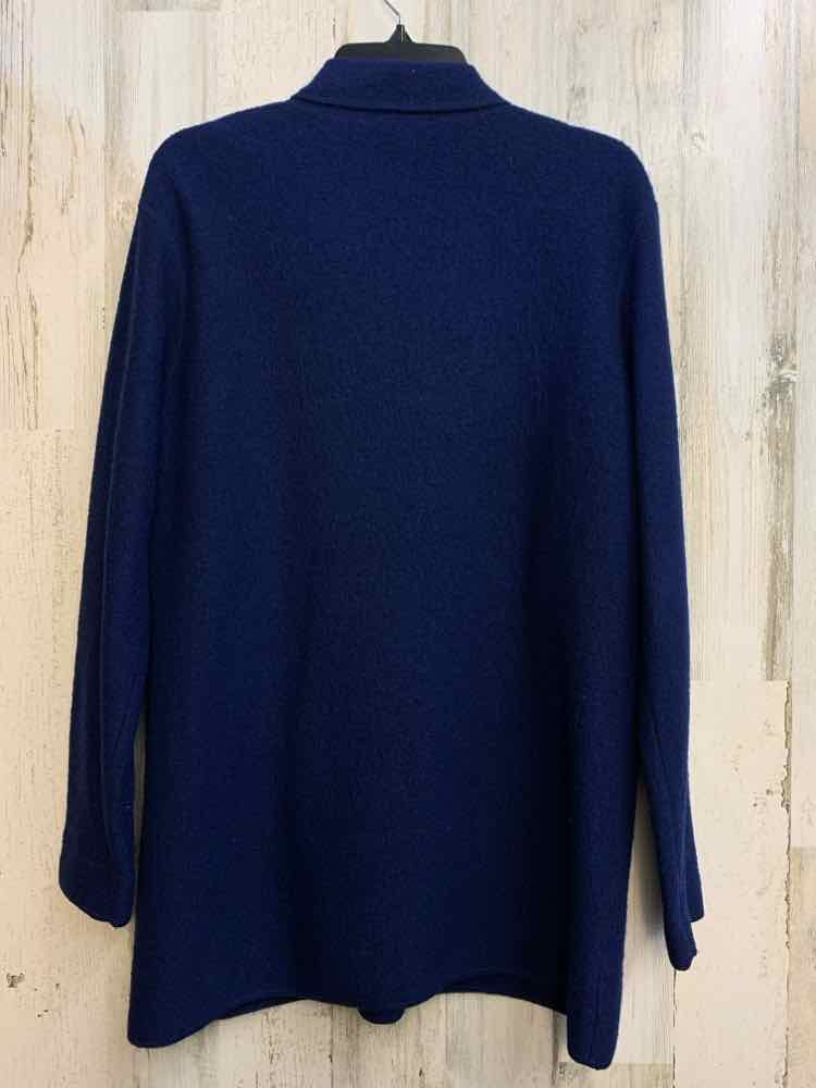 PRE-OWNED TALBOTS Tops Size M Royal Blue LONGSLEEVE TOP/BUTTON UP JACKET