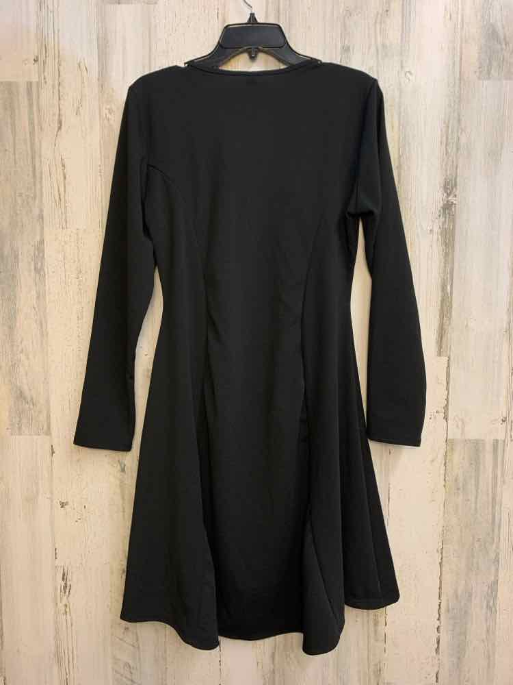 NWT 24SEVEN PLUS SIZES Size 1X Black A-LINE Dress