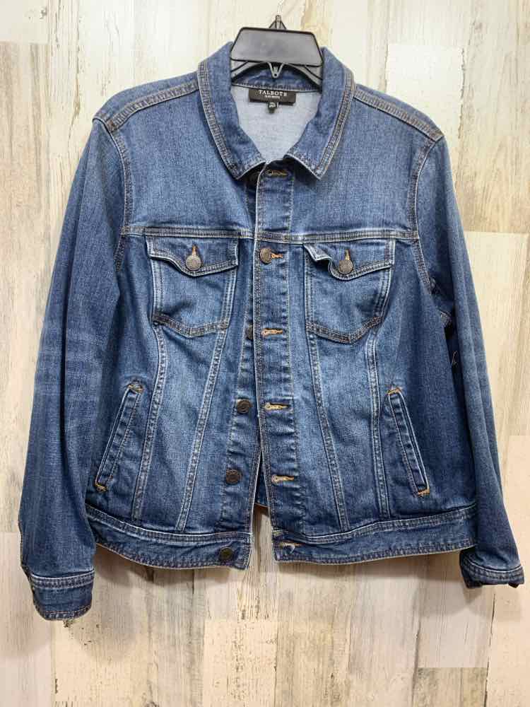 PRE-OWNED TALBOTS JACKETS / COATS Size 1XP Denim Denim DENIM DENIM Jacket/DENIM