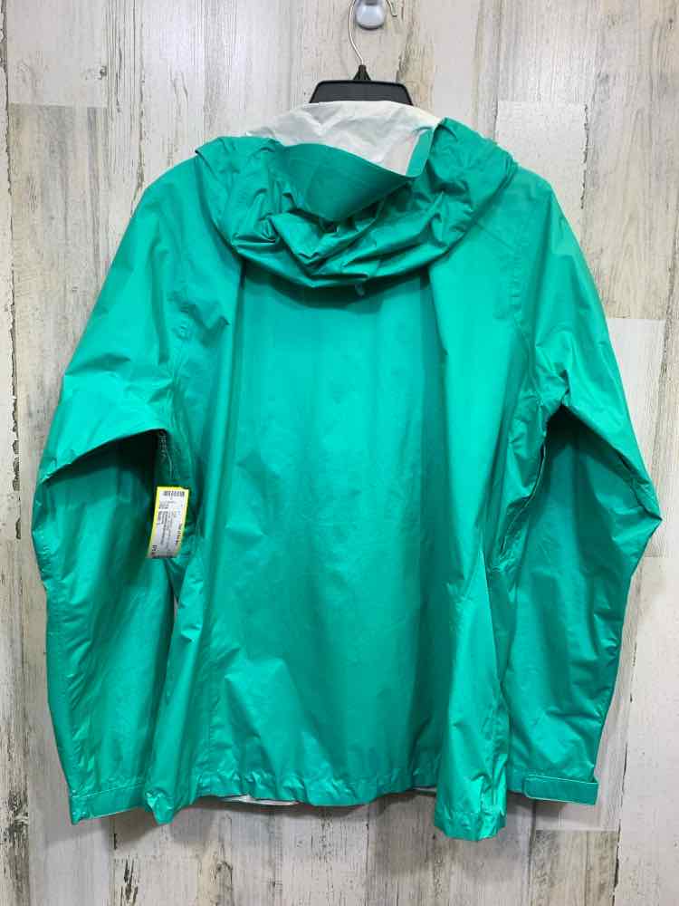PRE-OWNED Patagonia JACKETS / COATS Size L Green HOODIE Coat