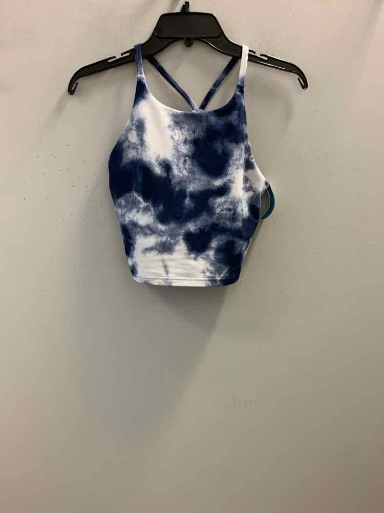 OLD NAVY Tops Size S BLU/WHT TIE DYE T BACK TOP