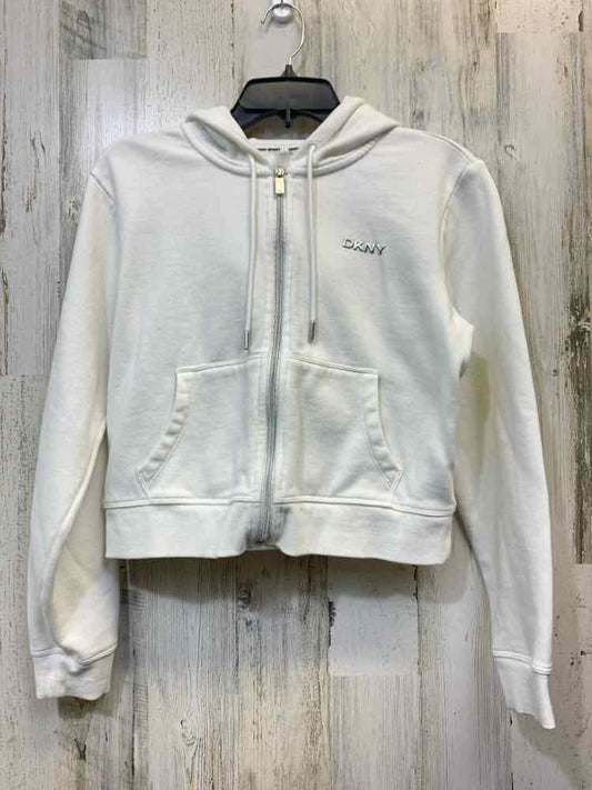 DKNY Tops Size S White HOOD HOODIE