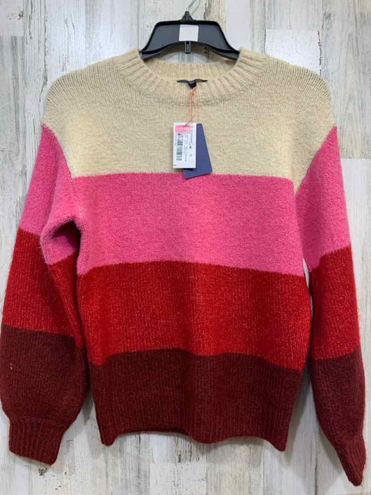 NWT skies are blue Tops Size S WHT/RED/PNK SWEATER
