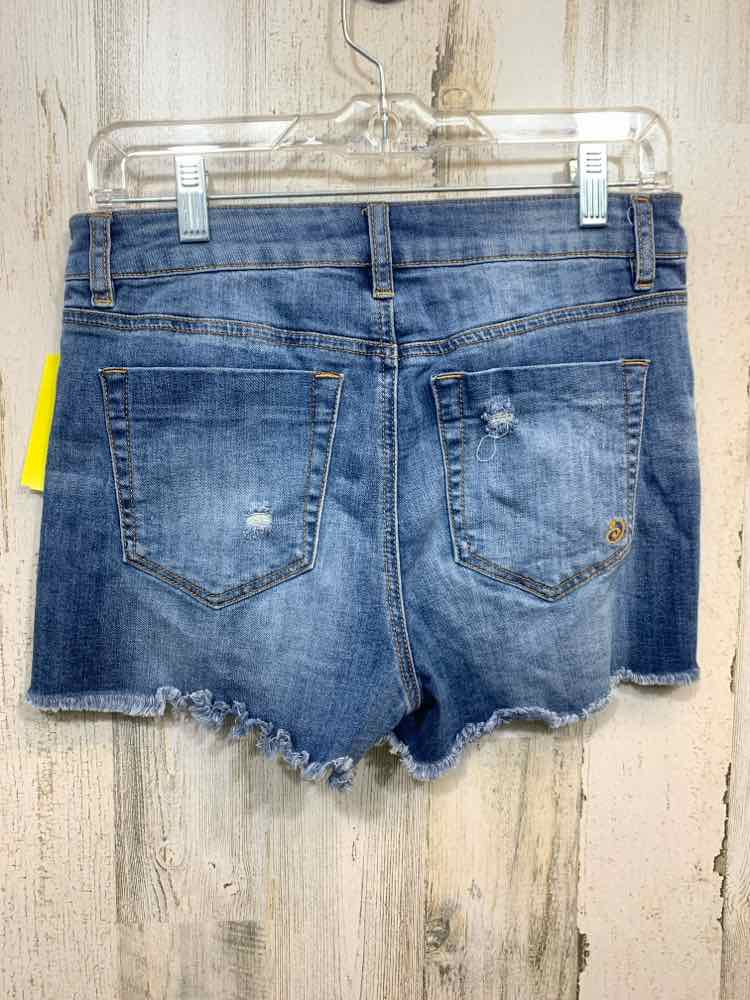 PRE-OWNED Size 9 INDIGO REIN SHOES LIGHT BLUE Shorts/DISTRESSED/RIPPED