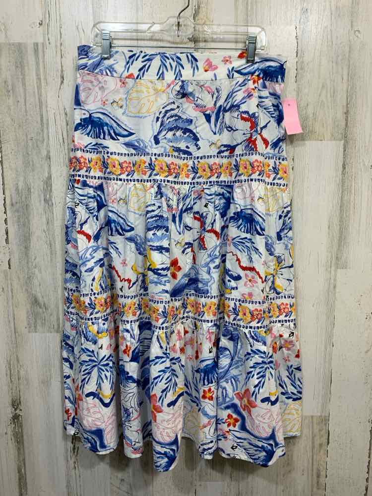 PRE-OWNED RACHEL ZOE Dresses and Skirts RED/YLLW/BLU/RED TROPICAL MAXI Maxi/MAXI