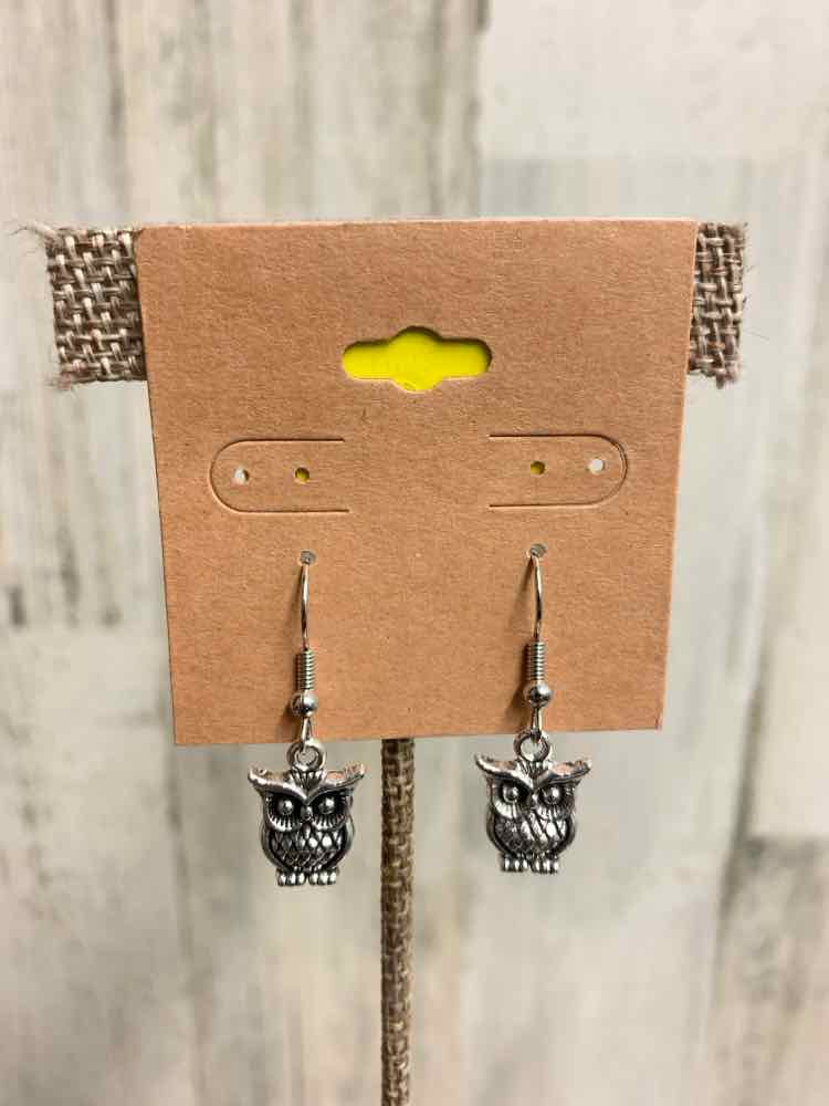 Earrings/SILVER OWL