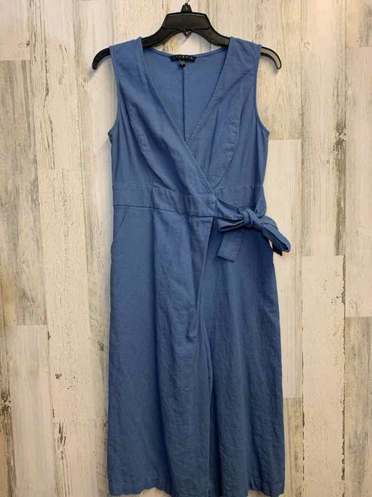 Size 6 TIANA B. BOTTOMS SLATE BLUE SLEEVELESS Jumper