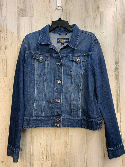 LUCKY Tops Size XL Blue Denim JACKET Jacket